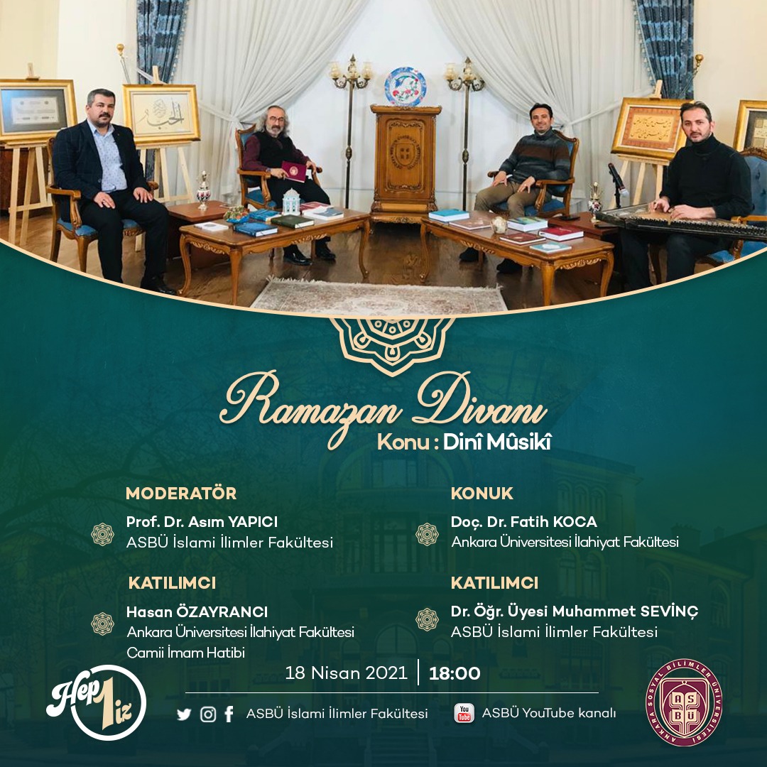 Ramazan Divanı 6 - Doç. Dr. Fatih Koca - Dinî Mûsikî